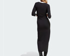 Adidas Originals Classics 3 Stripes Maxi Dress Black  Bnwt  M l   Last 2