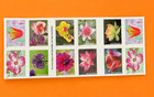 2021 Garden Beauty Scott  5525-5534 Mnh 5 Booklets Of 20 100pcs   Forever Stamps