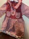 Vhtf  Vintage Baby Guess 24 Months Plaid  Teddy Bear Heart Logo
