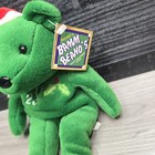 Salvino s Bamm Beano s David Justice  23 Green Christmas Beanie Plush Bear
