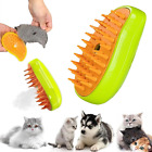 Rechargeable Shedding Hair Spray Hot Steam Easy Pet Grooming Brush For Cat dog