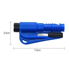 Car Escape Tool Emergency Glass Breaker Seatbelt Cutter Spring Loaded Keychain