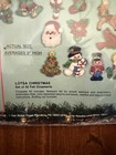 Vintage 1991 Bucilla Lotsa Christmas 50 Felt Ornaments Kit  82933 Sealed