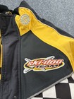 Vintageski-doo Team Racing Jacketbombardier Checkered Yellow Black Men   s Size M