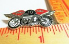 Vintage Norton Owners Pin Collectible Old British Motorcycle Race Memorabilia