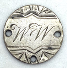 Unique 1888 Silver Seated Liberty - Dime W w  Engraved Love Token
