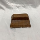 Vintage Wooden Buddhist Handheld Stamp From Burmese Temple Handmade By Monks