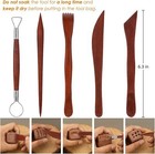 24pcs Polymer Clay Tools Set With Bag For Sculpting  Modeling   Air Dry Clay