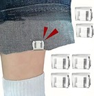 10pc Invisible Leg Shortening Clips  Non-slip Edge Clips