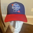 Pabst Blue Ribbon Beer Logo Snapback Trucker Hat Mesh Back Adjustable Cap Pbr