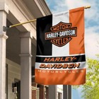 New Harley-davidson House Flag   Garden Flag     Motorcycle Decor For Home Or Yard
