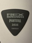Pantera Guitar Pick 2025 Tour