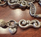Beautiful Brighton Silver Plate Filigree Marla Eyeglass Holder Chain