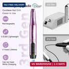 C20 Cordless Nail Drill Electric File  Professional For Acrylic Gel Dip Powder N