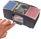 Cool Chimpanzee Automatic 2-deck Card Shuffler  Home Poker One Size  Black 
