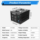 10000 Watt Voltage Converter Transformer Heavy Duty Step Up   Down 220v-110v New