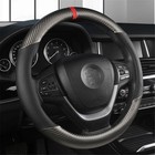 15  Car Steering Wheel Cover Carbon Leather For Honda Civic   Accord   Cr-v Crv