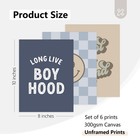 Boy Nursery Wall Art Decor Baby Boy Room Canvas Pictures Blue Cool Nursery Po   