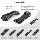 Smallrig Quick Release Shoulder Plate For Sony Vct-14 Tripod Adapter With Ros   