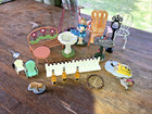 Lot Of 20 Fairies Fairy Garden Miniature House Accessories Tire Swing