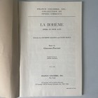 La Boheme Libretto 1966 Metropolitan Opera Giacomo Puccini Vintage