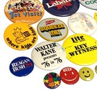 Vintage Advertising Pins Buttons Pin Back Lot Disney Miller Beer Political
