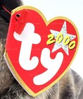 Ty Beanie Babies Howl The Wolf Plush 2000