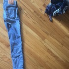 Levi   s Men   s Blue Denim Jeans Slim Fit Skinny Mid Rise 5-pocket Cotton
