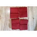 Bsa Red Boy Scout Shoulder Loops Epaulets Set Of 2 Vintage Pre-owned