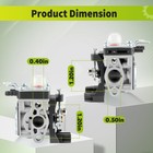 Carburetor For Echo Srm-2620 Ppt-2620 T262 T262x A021004601