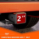 2   Inch Trailer Hitch Receiver 8   Drop Adjustable Towing Hitch Tril-ball Mount