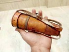Antique Brass Leather Telescope Pirate Vintage Nautical Spyglass Marine Scope