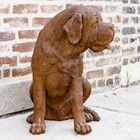 St  Bernard Dog Statue Sculpture For Home Or Garden