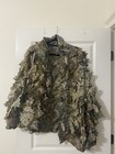 Cabelas  Ghillie Camo Leaf Hunting Suit Set Mens Size Xl Vintage