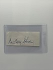 Bill Moose Skowron Cut Autograph Signed Auto - Rare With Bill   Moose