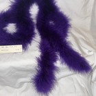 Vintage Ostrich Purple Beauty Flapper Women   s Boa Glam 70    1960s 70s Y2k