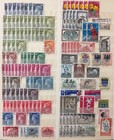 Europe Luxembourg France Large Mid Period M u Collection  apx 1000 stamps mk1110