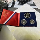 1976 Bicentennial 3 Pc  Silver U s  Proof Set 