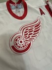 Vintage Detroit Red Wings Ccm White Sergei Fedorov Hockey Jersey Youth L xl