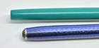 Vintage Lot Of 2 Esterbrook Blue   Green Fountain Pen