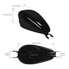 Vivid Black 3 7gal  Fuel Gas Tank Fit For Harley Sportster Xl 883 Xl1200 2007-22