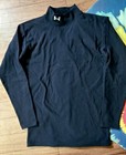 Under Armour Long Sleeve Compression Shirt Men Medium Black Mock Turtleneck Bas