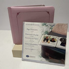 Creative Memories 7x7 Pink Photo Album 12 Decorated Pages Wedding New Protectors