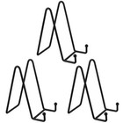 3 Pack 6 Inch Black Metal Display Stands Plate Holder Display Stands For Pict   