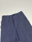 Vintage 80s German French Workwear Faded Blue Work Pants Size 50