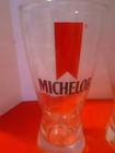 2 Vintage 1980 s Michelob 12 Oz  Beer Glasses Bar Promo 6 75  X 3  Pilsner Glass