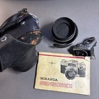 Yashica Miranda 35mm Film Cameras Lens    Filters Light Meter Untested Expect Good