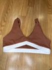 Tiger Friday Color  Brown Crop Top Size Child Size Xl