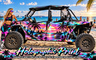 2020 - 2023 Polaris Rzr  Xp 1000 4 Door Miami Beach Graphics Kit