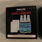 Lot Of 2 Kirkland Signature Lens Care Kit-3 Bottles Cleaner 2 Microfiber Cloths